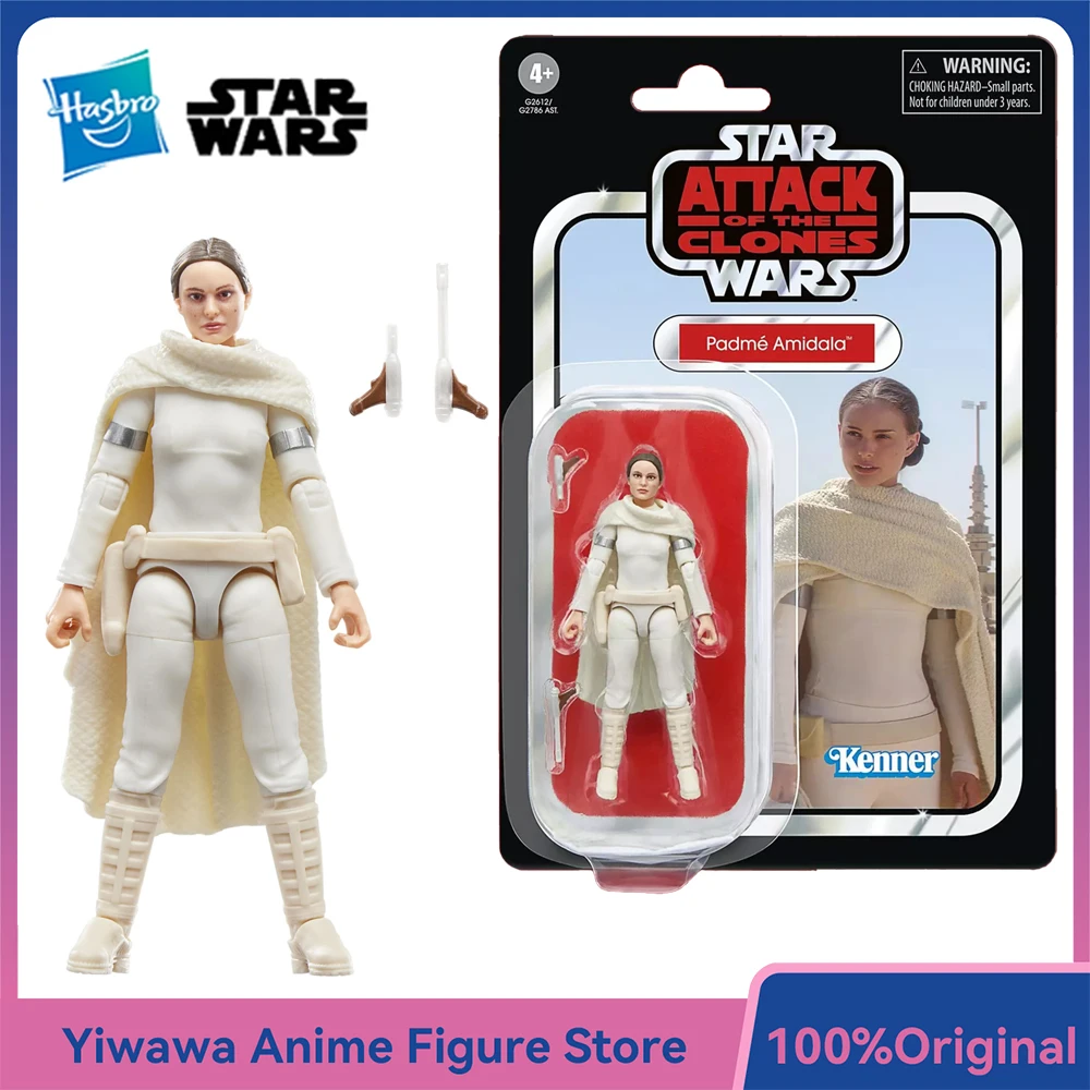 

НОВЫЙ Hasbro STAR WARS, винтажная коллекция Падме Амидала (Атака клонов), масштаб 3,75 дюйма, экшн-фигурка, модель игрушки, подарки