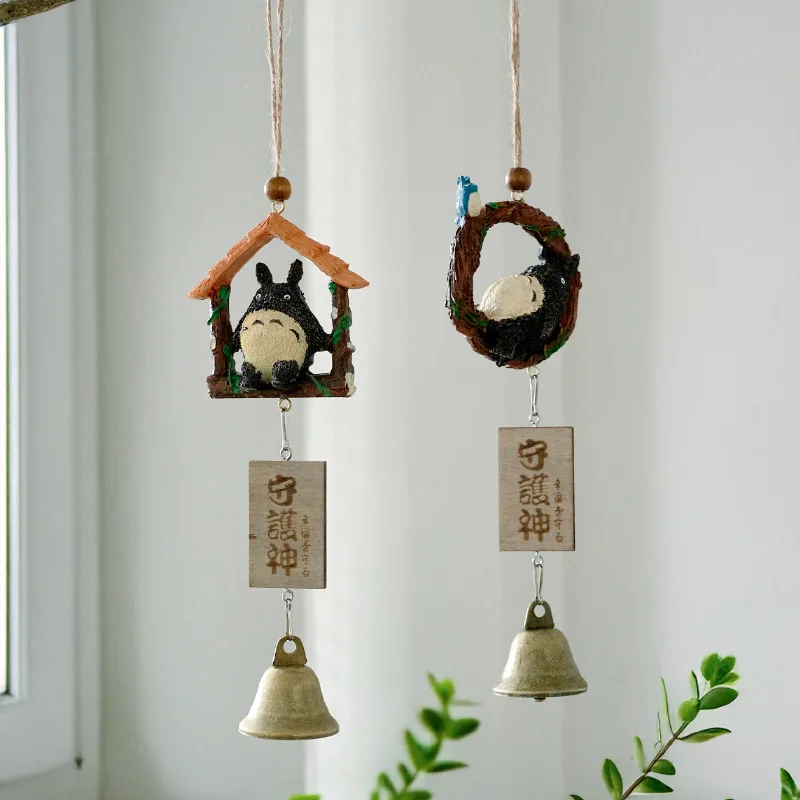 اليابانية الرياح الرنين الكرتون الرياح جرس الباب معلقة قلادة للمنزل ساحة حديقة الديكور مدخل الجرس هدايا عيد الميلاد