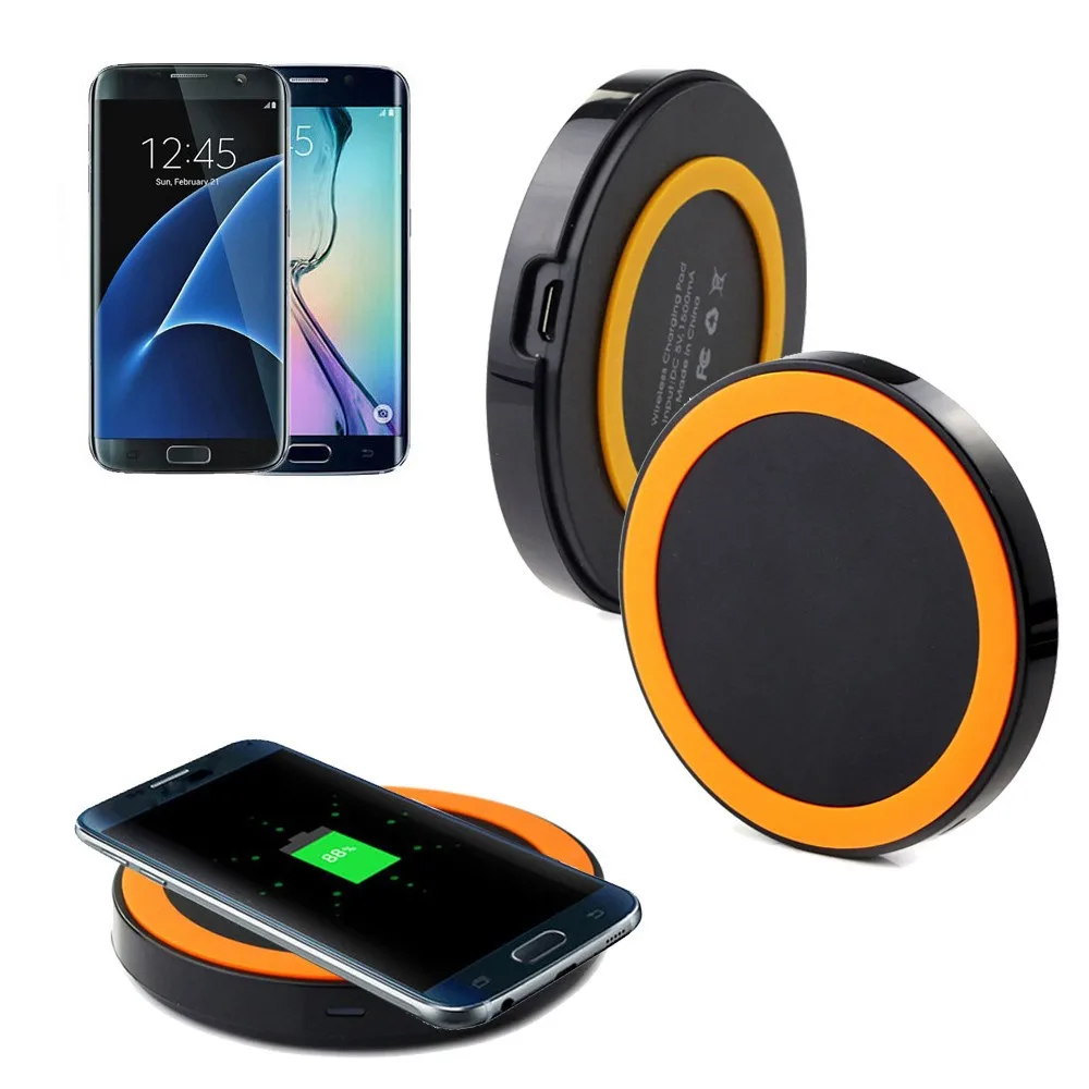 Q5 Wireless Charger Quick Charge 2.0 Universal Charger Portable Thin Charging Pad for IPhone for Huawei