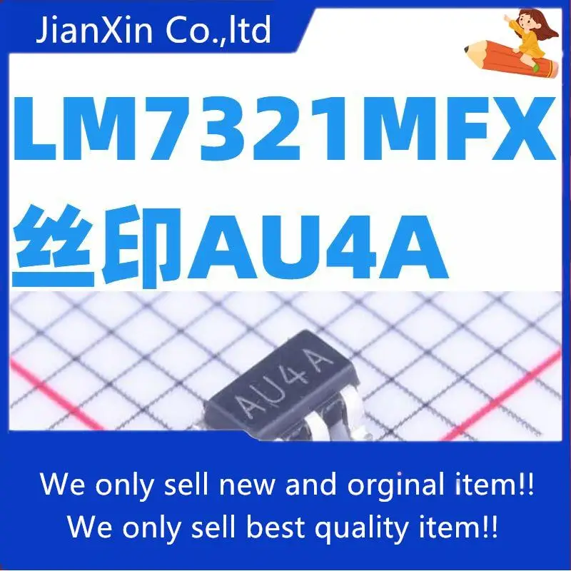 

10pcs 100% orginal new LM7321MFX/NOPB LM7321MF SOT-23-5 load op amp AU4A