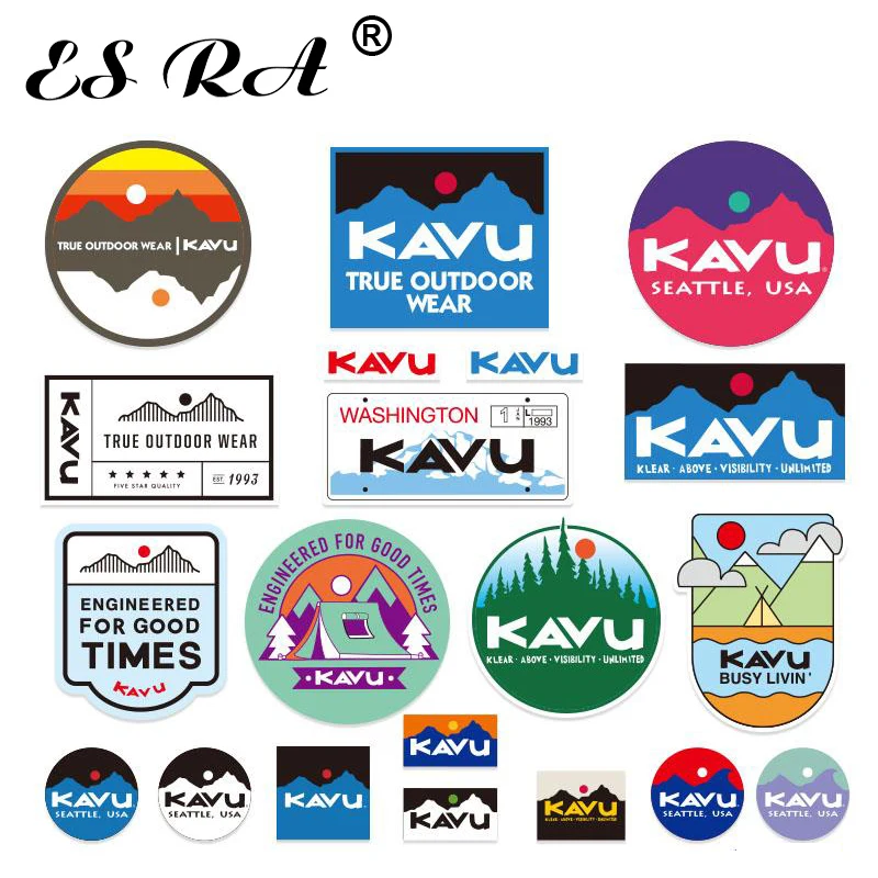 30 Pcs/Set Motor Stickers Decals Camping Brand Logo Outdoor PVC Pegatinas For Cellphone Car Skateboard Laptop Decorate