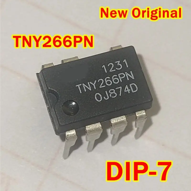 1pcs to 100pcs New Original TNY266PN DIP-7 Enhanced, Energy Efficient, Low Power Off-line Switcher