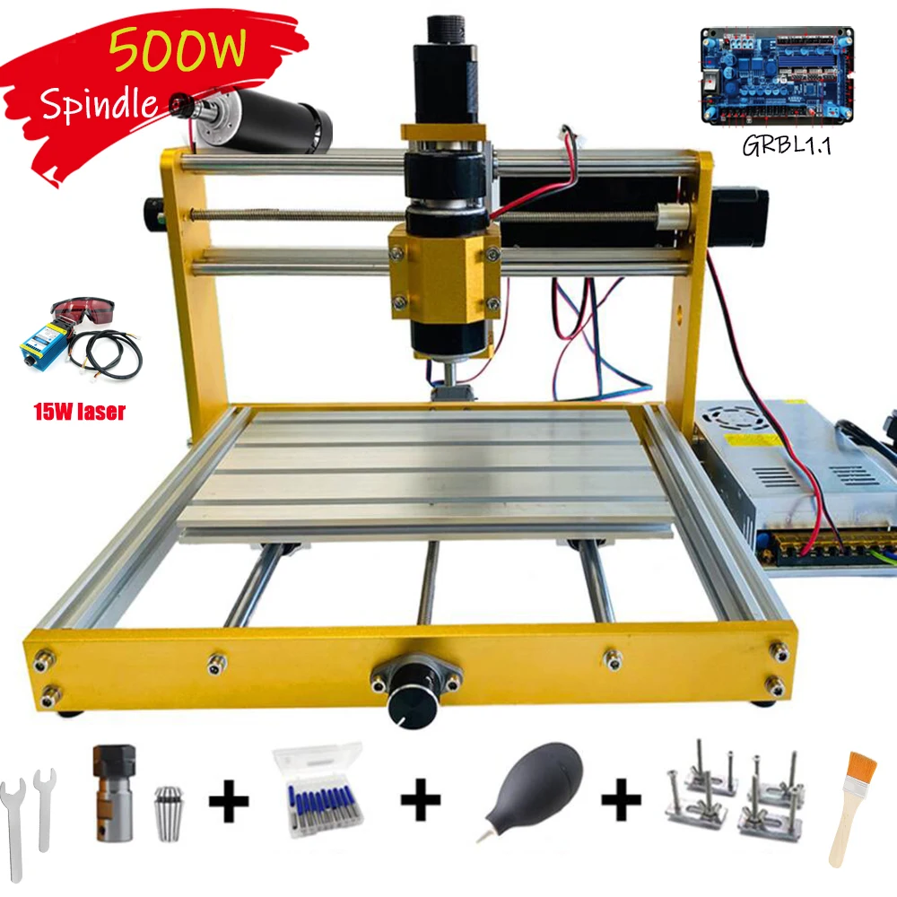 CNC 3018 Plus Z Axis Module Aluminum 52mm Z Axis Sliding Table