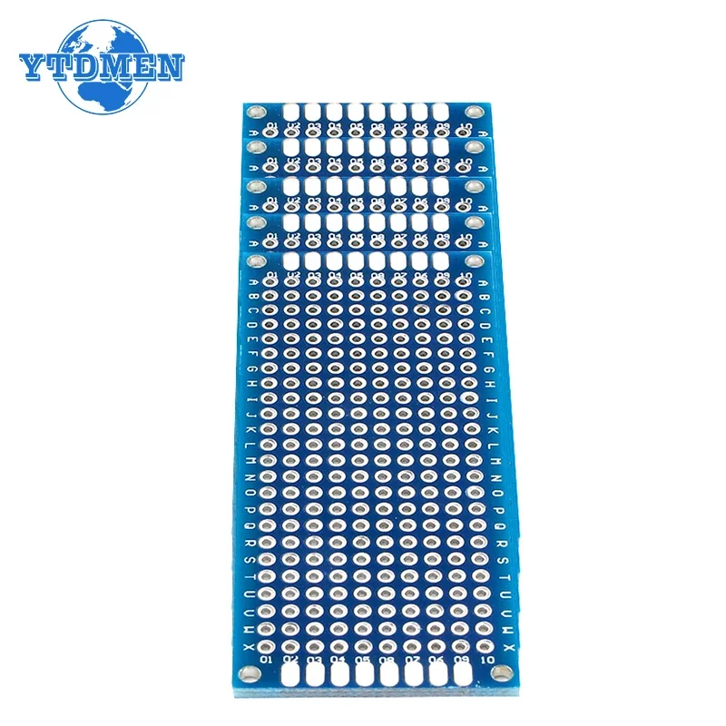 10PCS 3x7cm PCB Protoboard Elektronische Boards Universal Leiterplatte 3*7cm Doppel Seite Prototyp PCB Board für Arduino