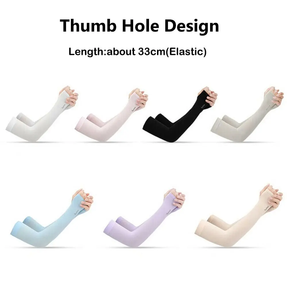 New Sportswear Basketball Summer Cooling Outdoor Sport Sun Protection Arm Cover Arm Sleeves