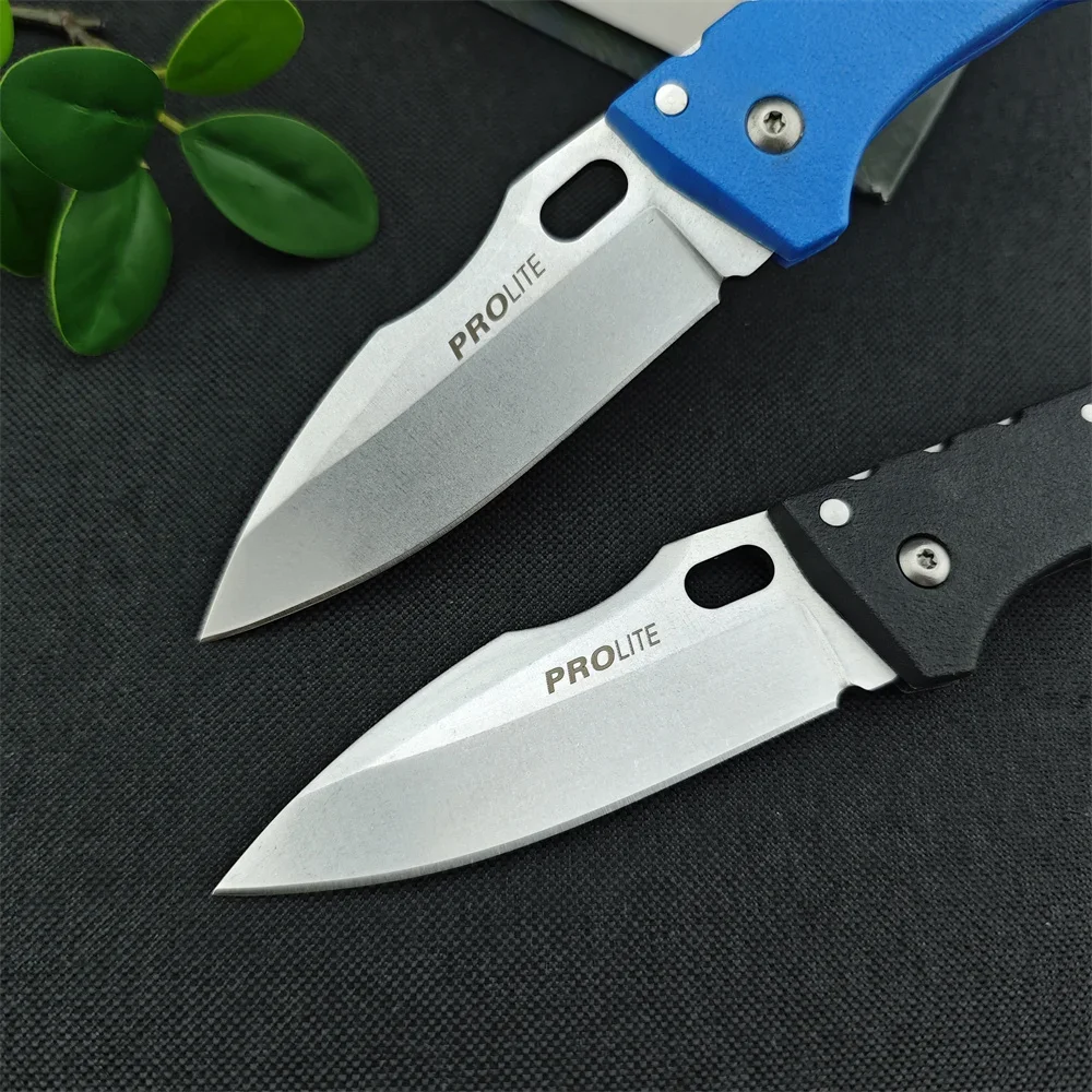 CD 4416 Folding Knife 440C Steel Blade Nylon Fiber Handle Pocket Knife Outdoor EDC Camping Hiking Hunting Cutting Tools Gift