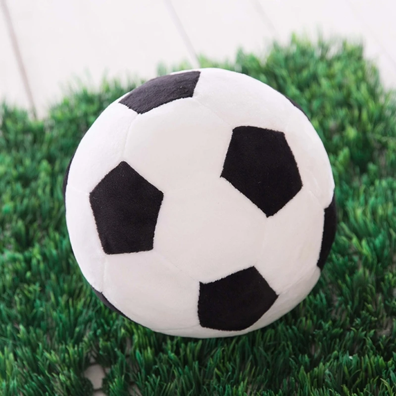 Football Stuffed Pillow Soccer Pillow Soft and Comfortable