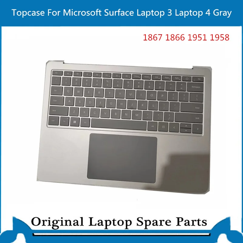 Topcase com Teclado Trackpad Substituição para Surface Laptop Laptop c Case 1868 1950 1960 1958 1958 135