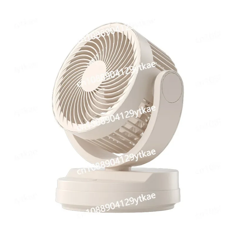 Air Circulation Fan USB Desktop Household Electric Fan Student Dormitory Desktop Office Small Shaking Head Charging Fan