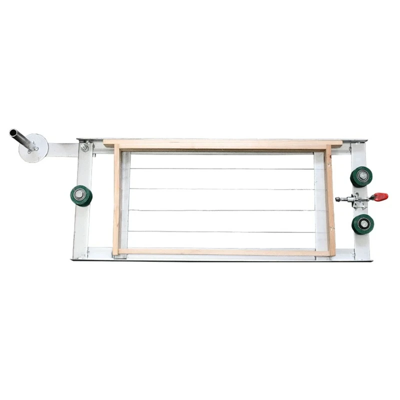 Beehive Frame Wire Tightener Tool, Beekeeping Frame Wiring Machine with Stainless Steel Wire