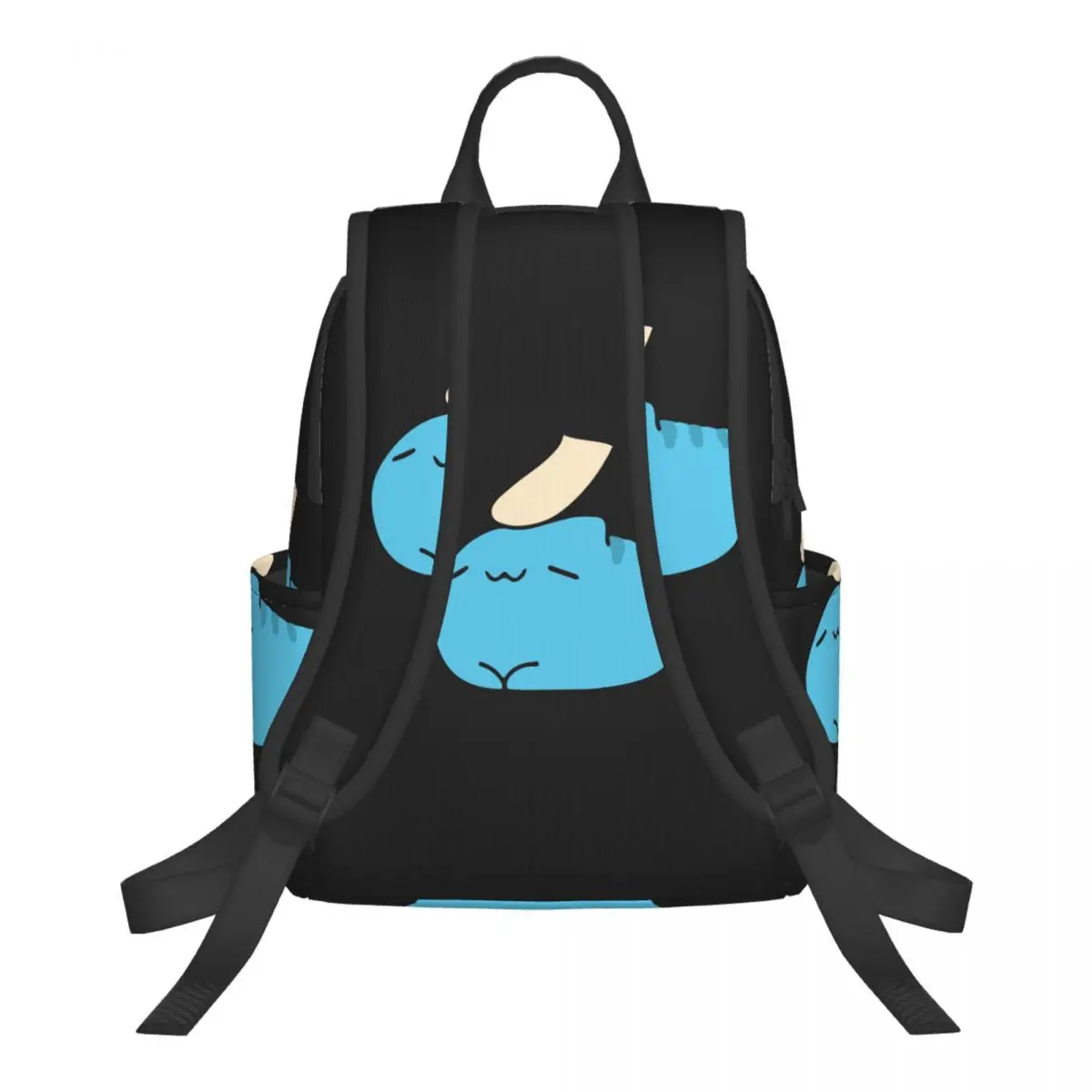 Comic Cat Bugcat Capoo Bug Cat Student Backpack School Bag Hiking Travel Daypack for Boys Girls Bookbag Shoulder Bags