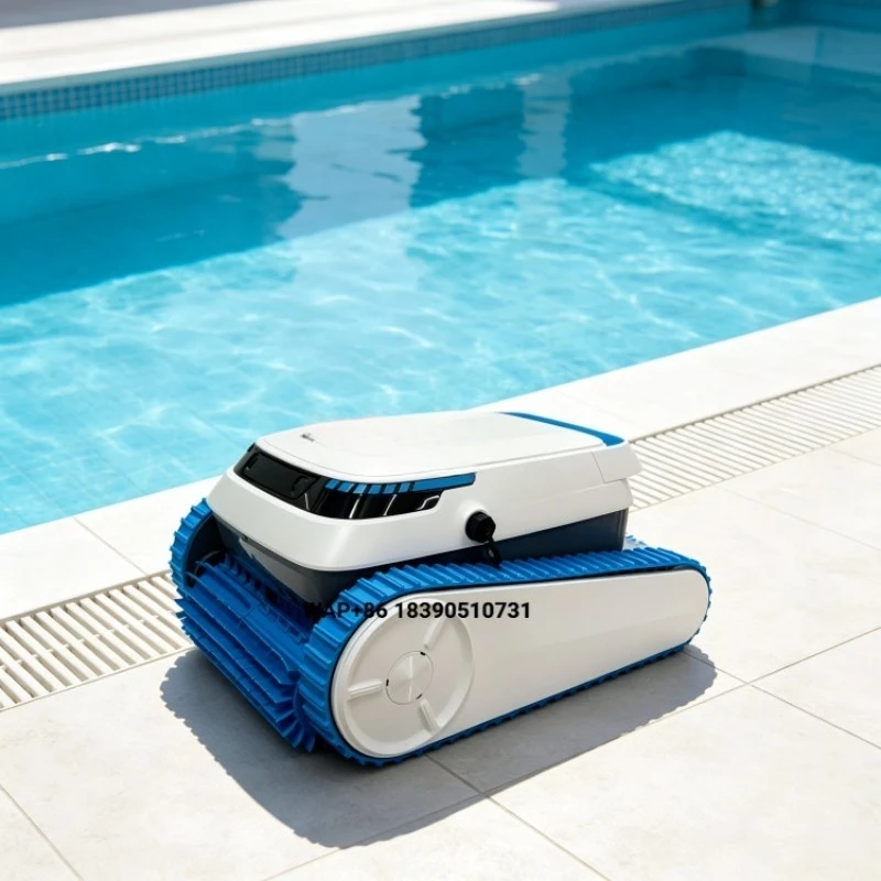 Swimming Pool High Efficiency Automatic Robotic Pool Cleaning Machine