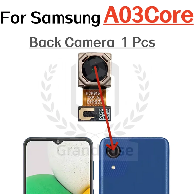 Front & Main Camera Set for Samsung Galaxy A02 A02S A03 A03S