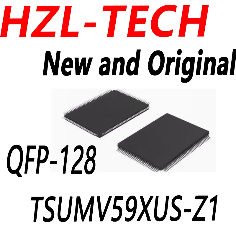 2PCS  TSUMV59XUS Z1 QFP-128 TSUMV59XUS-Z1