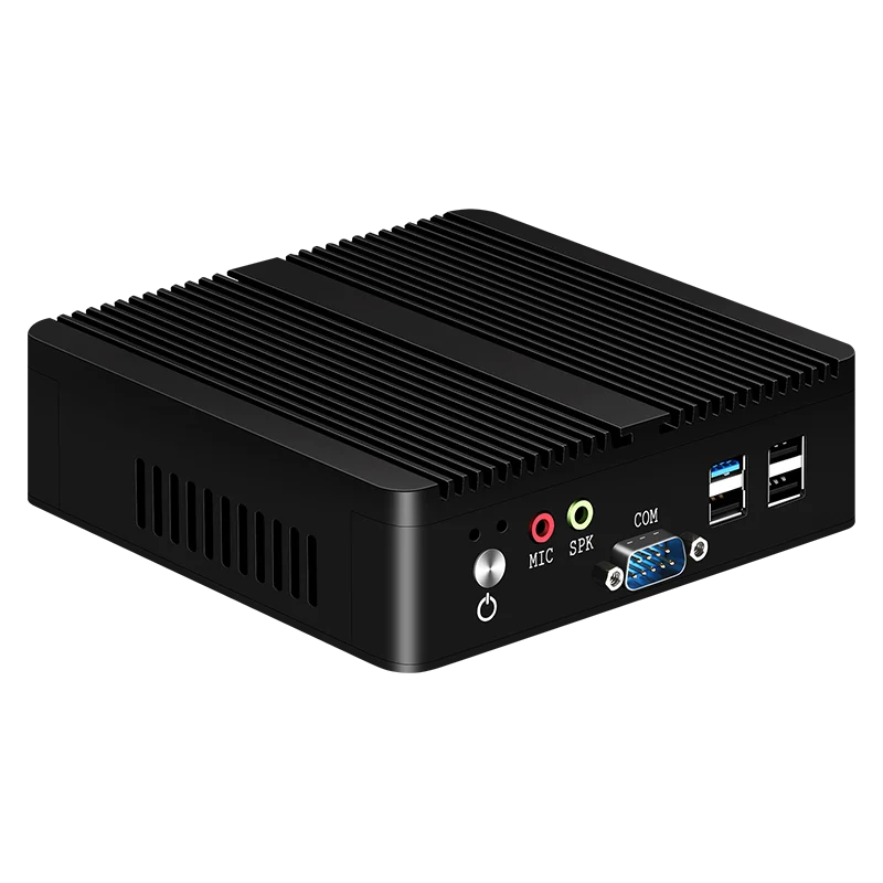 Helorpc Pfense 산업용 미니 PC Inter Celeron 프로세서(4XUSB HDMI VGA 2XRS232 지원) Windows10/11 LINUX 데스크탑 컴퓨터 썸네일 4