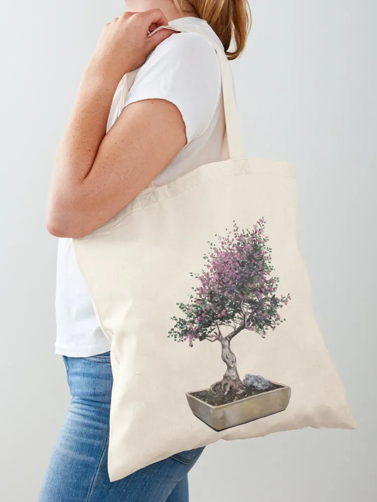 

Bonsai in Bloom Tote Bag Shopper handbag Large bags for women shopper bag women canvas Beach bag