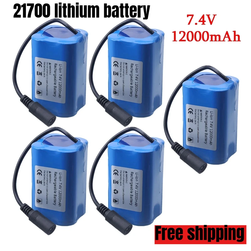 

2025 T188 T888 C18 V007 Пульт дистанционного управления RC Рыболовный крючок Приманка Лодка Батарея Запасная часть 7,4 В 12000 мАч 21700 Аксессуары для аккумуляторов