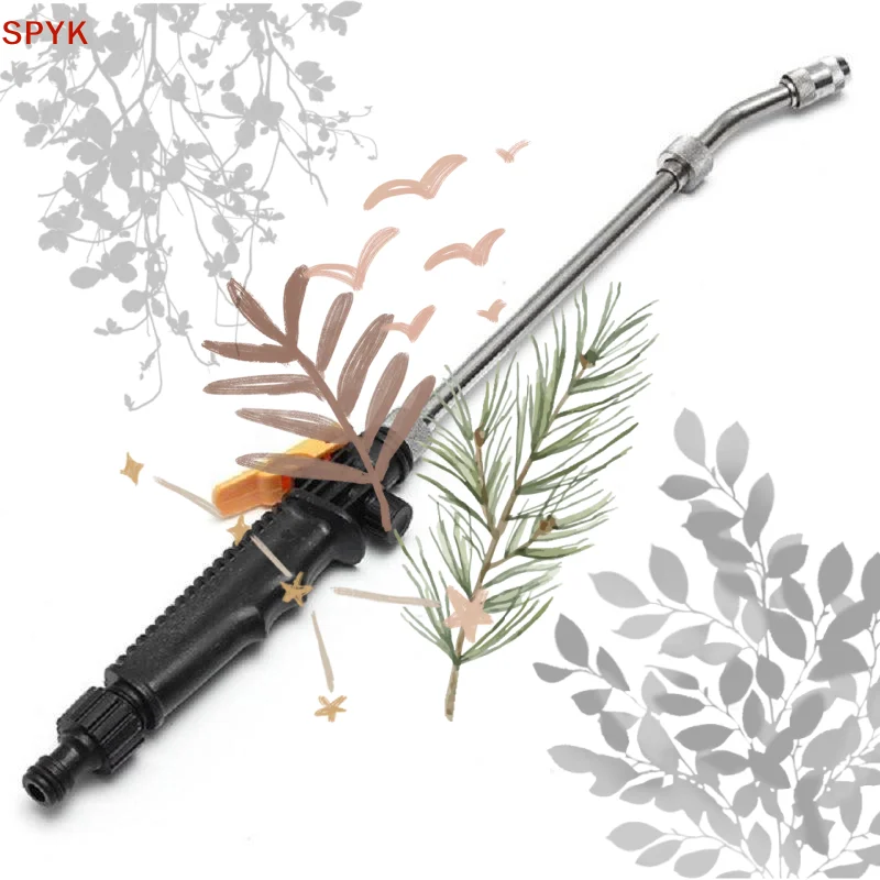 Atomizing Tool Watering Spray Sprinkler Hose Wand Nozzle Spray High Pressure Power Water Tool Water Jet Garden Washer