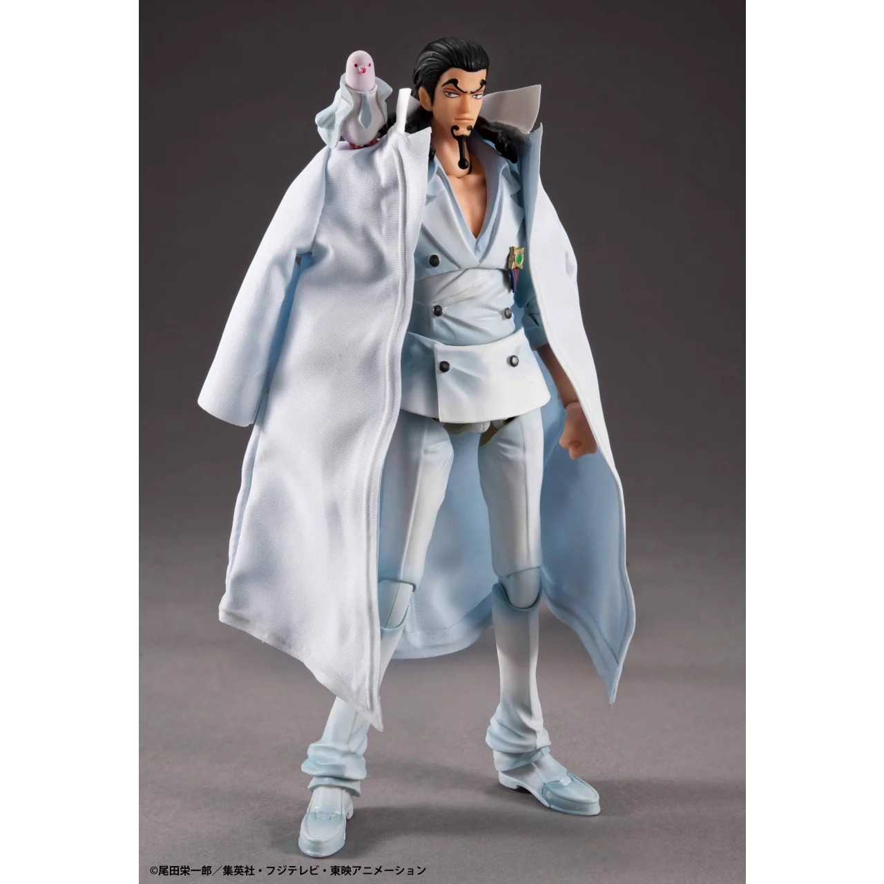 Original MegaHouse One Piece Hattori Rob Lucci Heróis de Ação Variável Ver. Coleção de modelos de PVC de brinquedos de figura de anime 1.5
