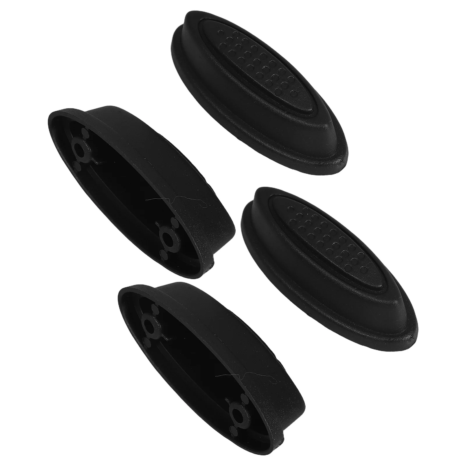 

2 пары универсальных опор для чемоданов, пластиковые ножки-подставки для багажа, сменные детали для защиты дна от износа