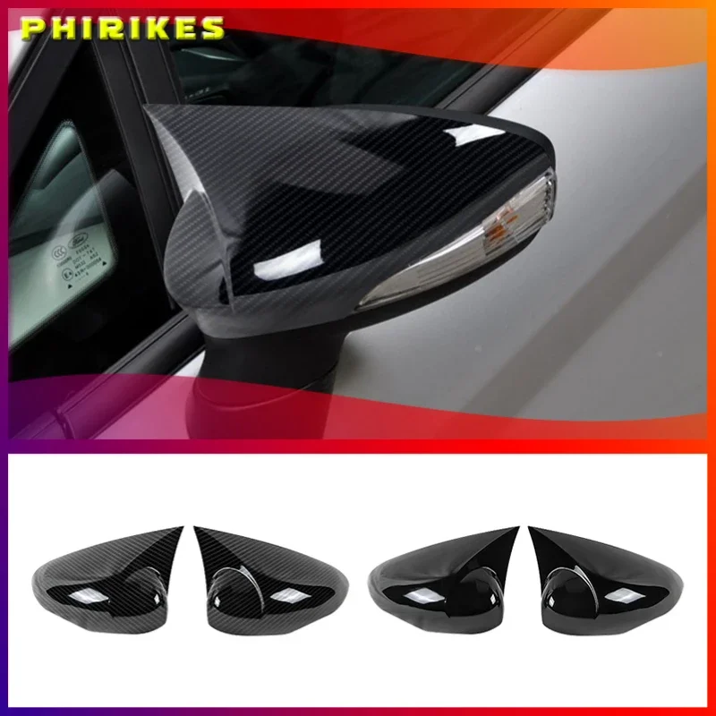 

Painted Right Gloss Black Wing Mirror Cover Cap Fit for Ford Fiesta MK7 2008 2009 2010 2011 2012 2013 2014 2015 2016 2017