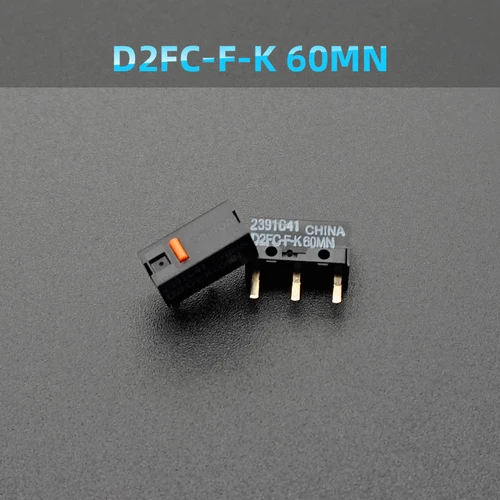 마우스 마이크로 스위치 마이크로 스위치 D2FC-F-K, OMRON Logitech G304 305 G403 G502 G603 G703 G900 G903, D2FC-F-7N 10M 20M, 60MN, 2 개