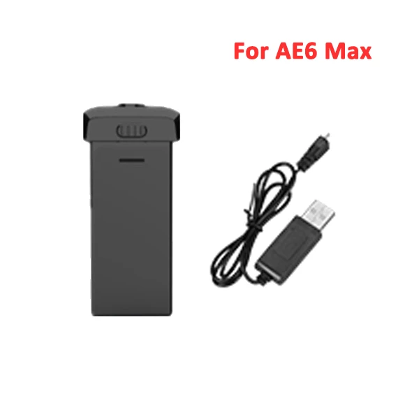 

AE6 MAX GPS Дрон оригинальная запчасть Sapre Аккумулятор Зарядное устройство USB Запасная часть