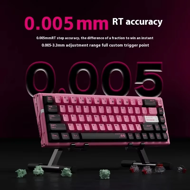 ATK RS6 Magnetic Keyboard Wired 8K RT0.01 Aluminum Alloy Gaming Mechanical Keyboard Low Delay Customized E-sports PC Gamer