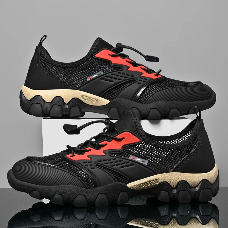 

New Summer cross-border plus-size outdoor hiking shoes mountaineering shoes couple shoes sports shoes trendy shoes Breathable