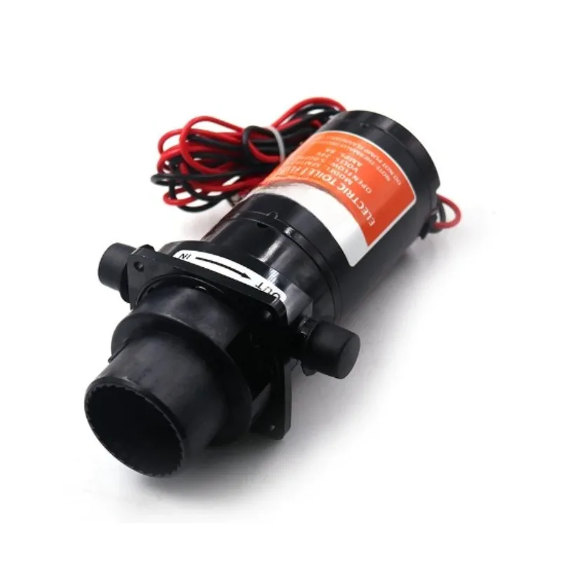 Special for toilet RV straight drain valve, car ceramic toilet 12V24V accessories