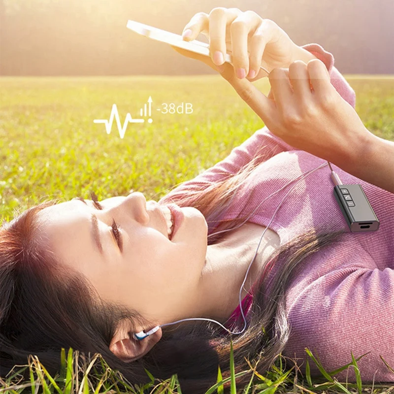 Car Bluetooth Receiver Wireless Hands Free Calling Adapter Audio Converter With Digital Display TF Card