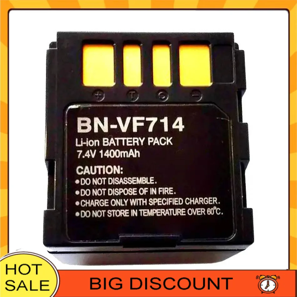 

Аккумулятор для камеры 1400 мАч для Jvc GZ MG77US MG70 MG67US MG57 MG55 D340 D347 D350 D370 D395 BN-VF714 Прочный BN-VF714U