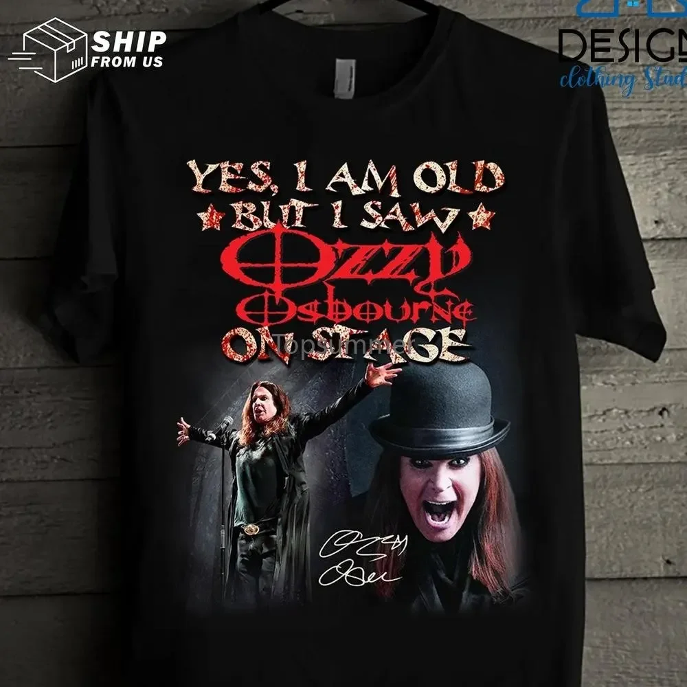 Yes I Am Old But I Saw Ozzy Osbourne On Stage Shirt