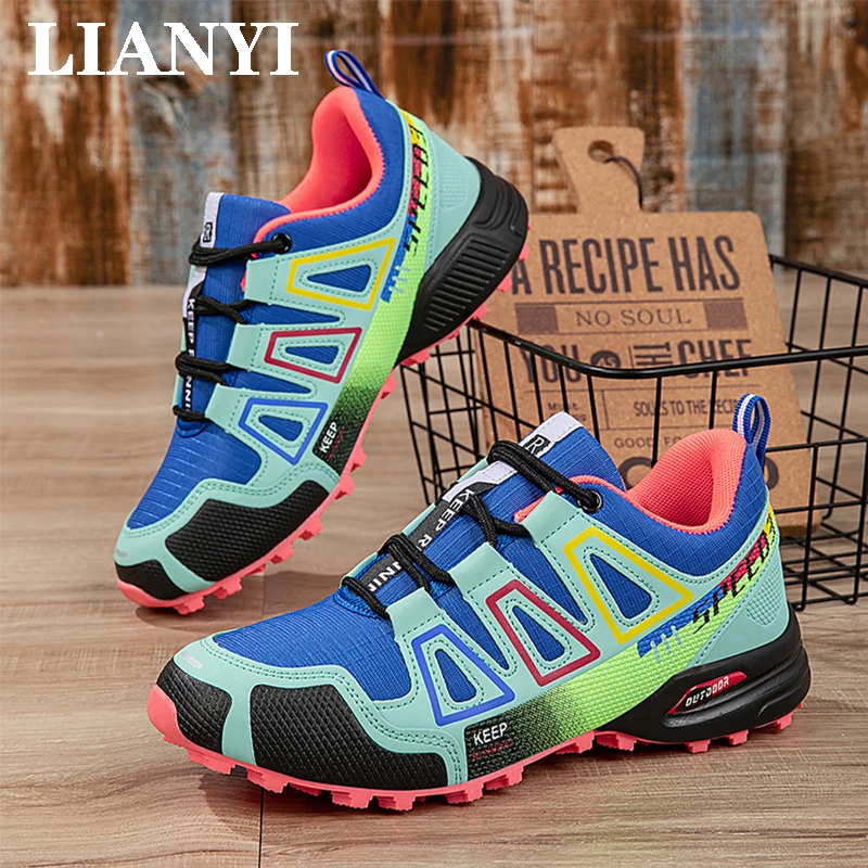 

LIANYI Autumn Women's Hiking Shoes Fashion Casual Breathable Hiking Shock Absorption Outdoor Breathable Non-slip Sports Shoes 47