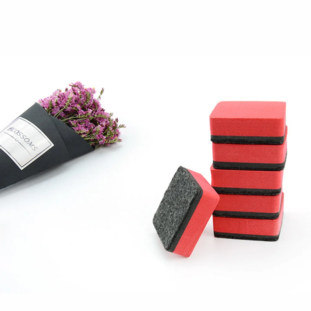 

24Pcs Whiteboard Eraser Magnetic 5x5cm Strong Magnet Easy Clean Lightweight Non Scratch Surface Ideal for Office School Home