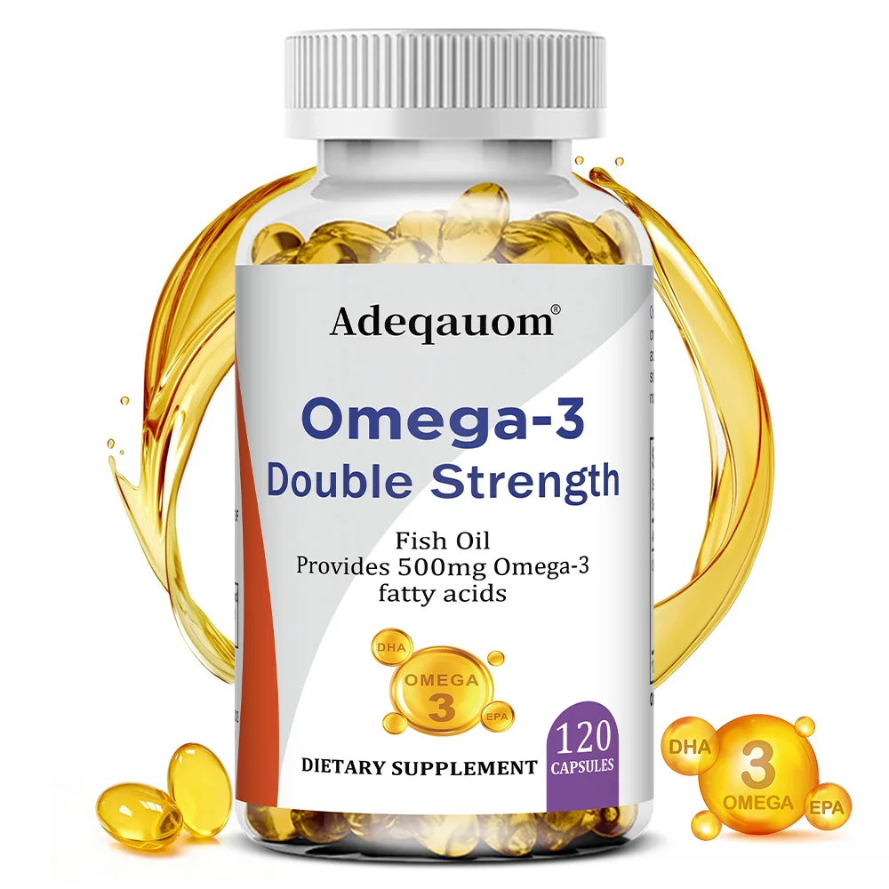 

Рыбий жир Омега-3 1000 мг – высокое содержание EPA 300 мг, DHA 200 мг, для поддержки здоровья мозга, суставов, костей, иммунной системы, мягкие капсулы, антиоксидант