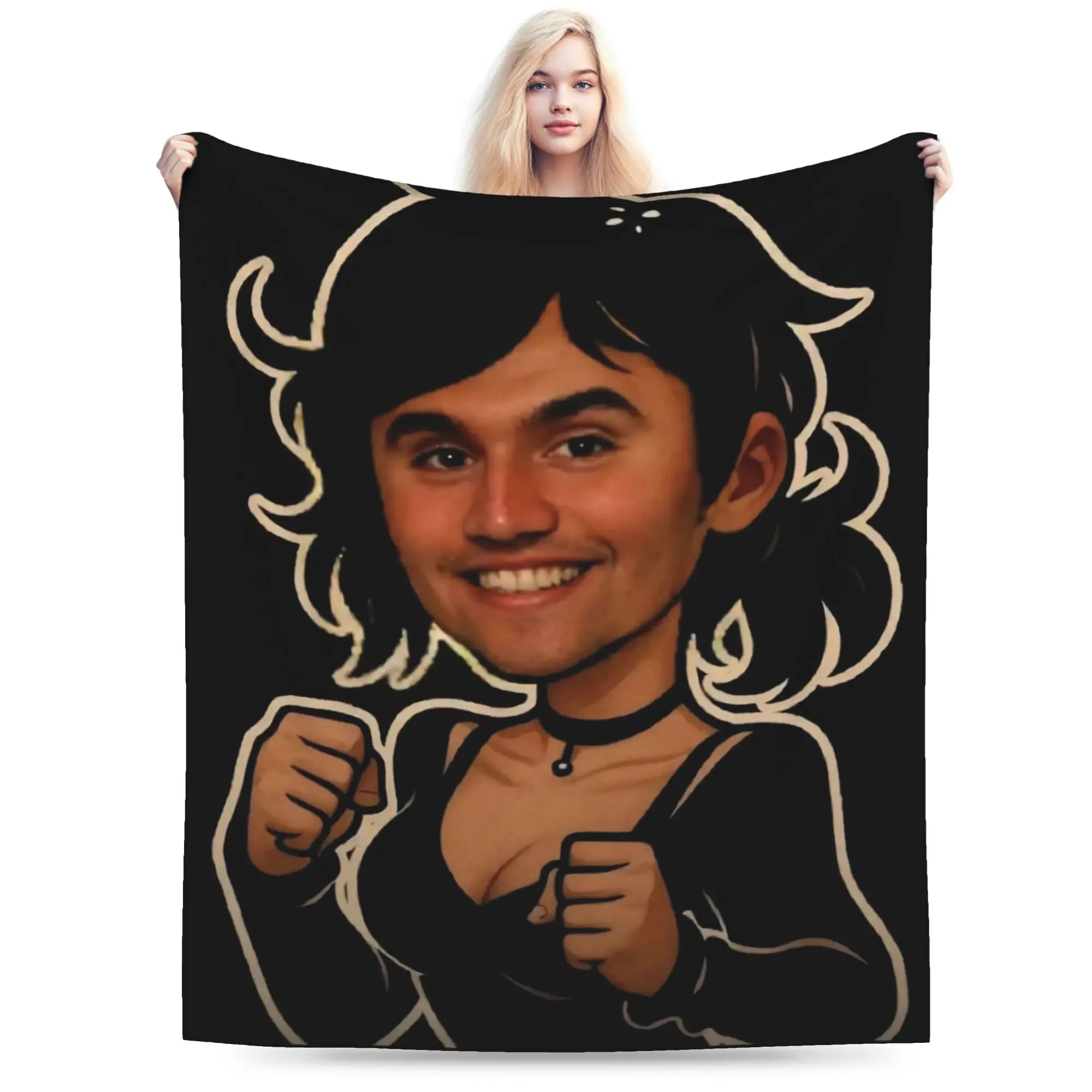 Charlie Kirk Funny Meme  Merch Blankets Ultra-Soft Flannel  Throw Blankets Cozy Quilt