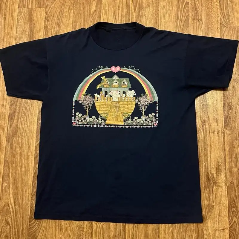 90S Noah Ä Neem Ark Футболка для взрослых, черная, 100, хлопок для фанатов