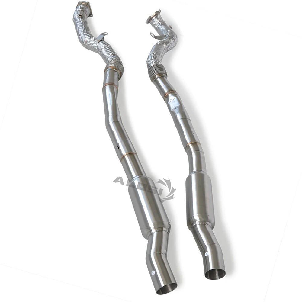 

High Performance Exhaust Downpipe With Enhanced Power and insulation for Bentley Continental GT 5.0T 2013-2018
