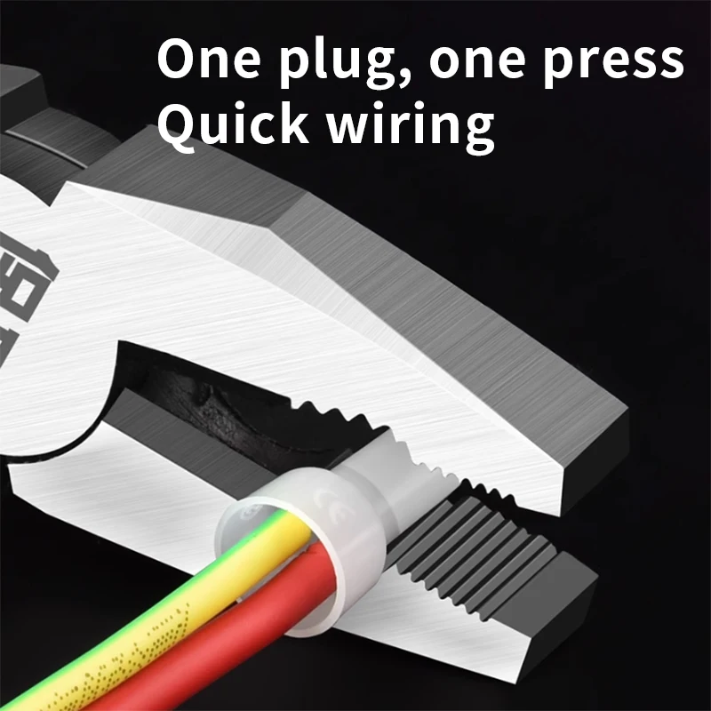 60/230pcs connector type nylon crimping cap box CE1/2/5X quick connect terminal wire connector closed terminal
