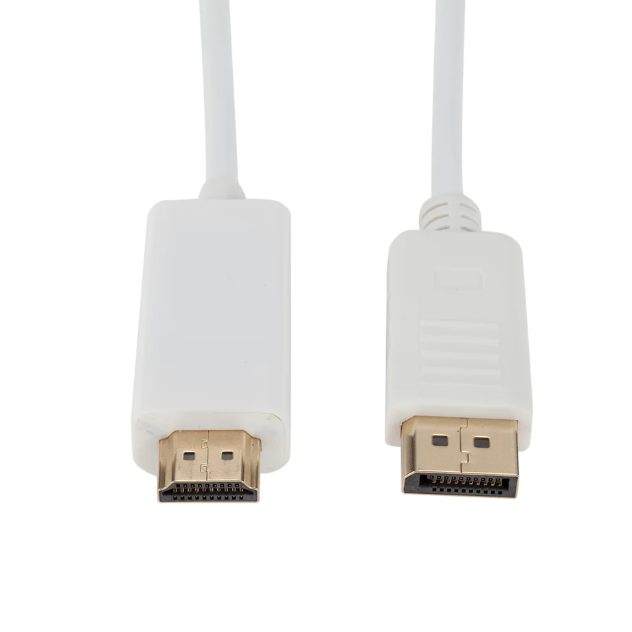 

1.8M DP TO HDMI 1080p Display Port DP To HDMI-compatible Adapter Cable Male to Male Converter For PC Computer Laptop Projector