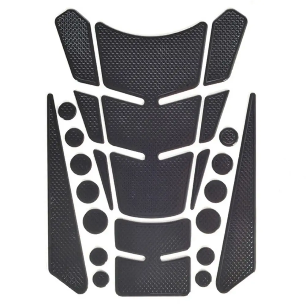 Motobike Supplies Protector Pad Dots Multicolor Edge Modification Accessories 3D Fish Bone Decals Motorcycle Fuel Tank Stickers
