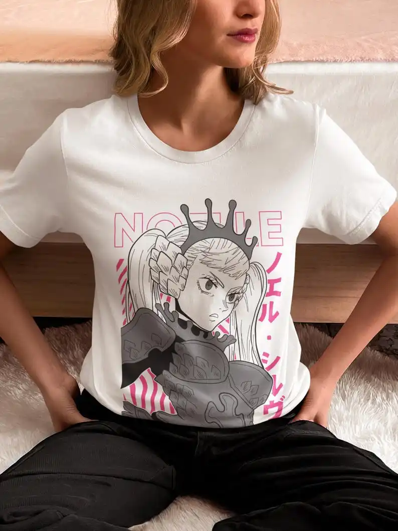 Elegant Sorceress Unisex T-shirt - Japanese  Art, Manga Graphic, Magic Power Theme, Fantasy Apparel, Trendy Clothing, Japan