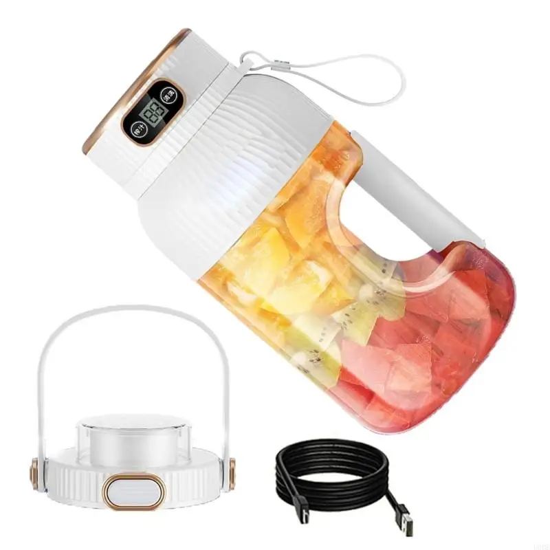 U0DEポータブルジュースメーカーシェイクのためのブレンダー1200mlジューサーブレンダースムージー