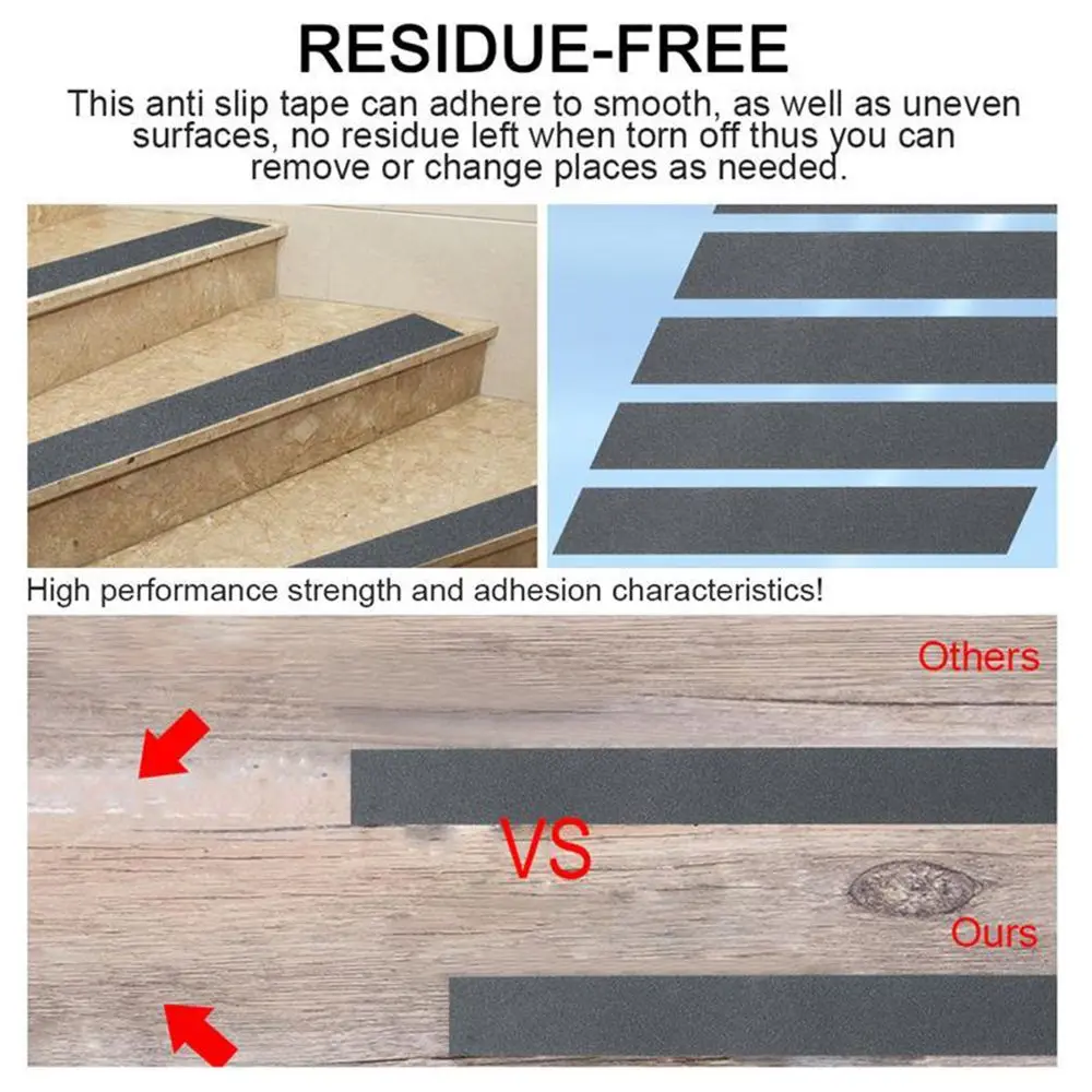 

Outdoor Safety Indoor Stickers Flooring Strips Strong Adhesives Anti-slip Tape Grip Tape