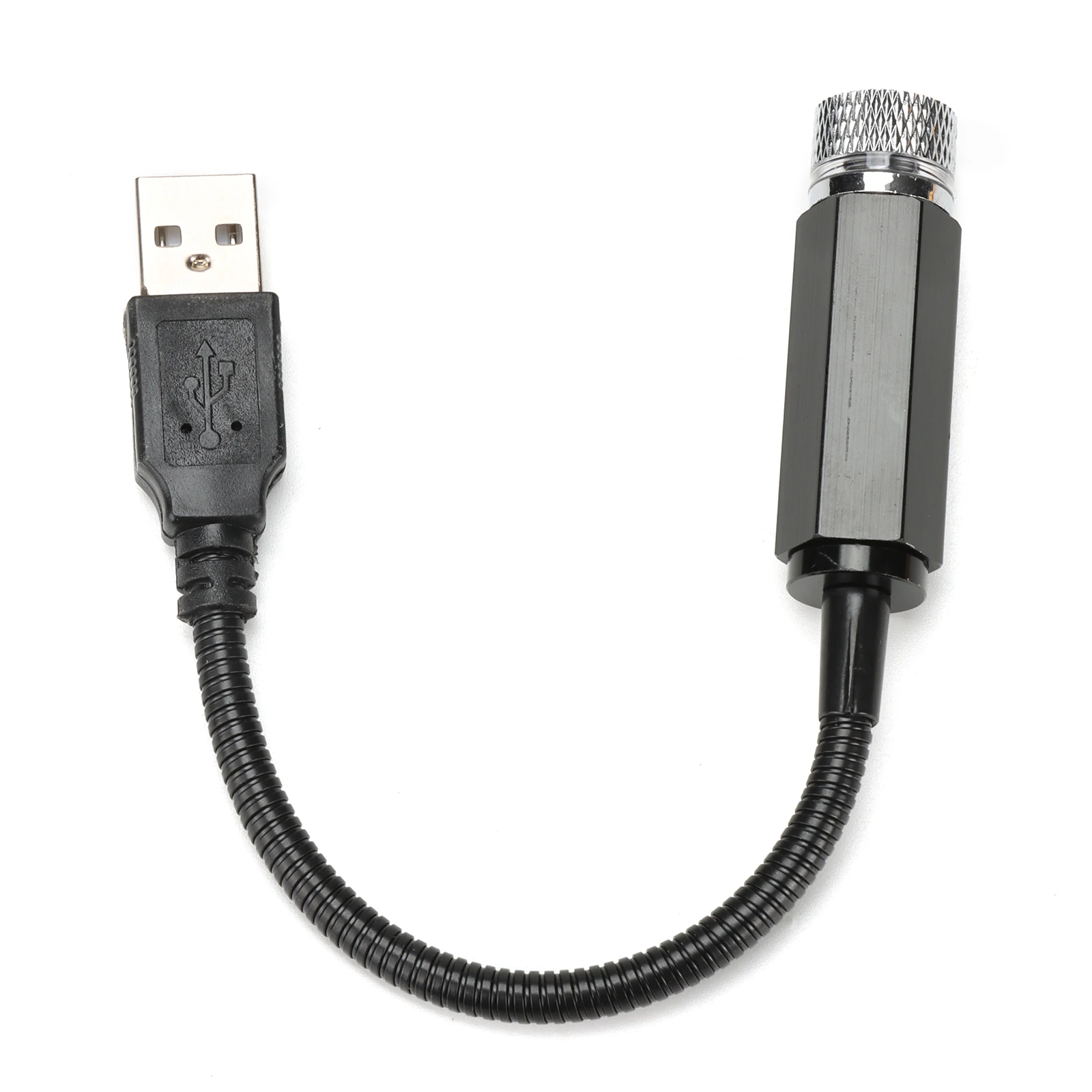 Car Starry Sky Light USB Indoor Auto Home rotatable Fiber Optic Lights pattern purple For car computer charger charging treasure