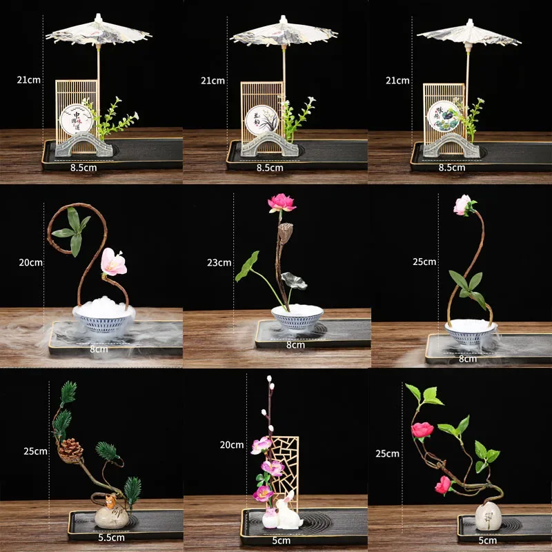 Decoración del hotel Flores y plantas Restaurante creativo Sushi Sashimi bento sesfood hielo seco Flores y plantas cocina japonesa