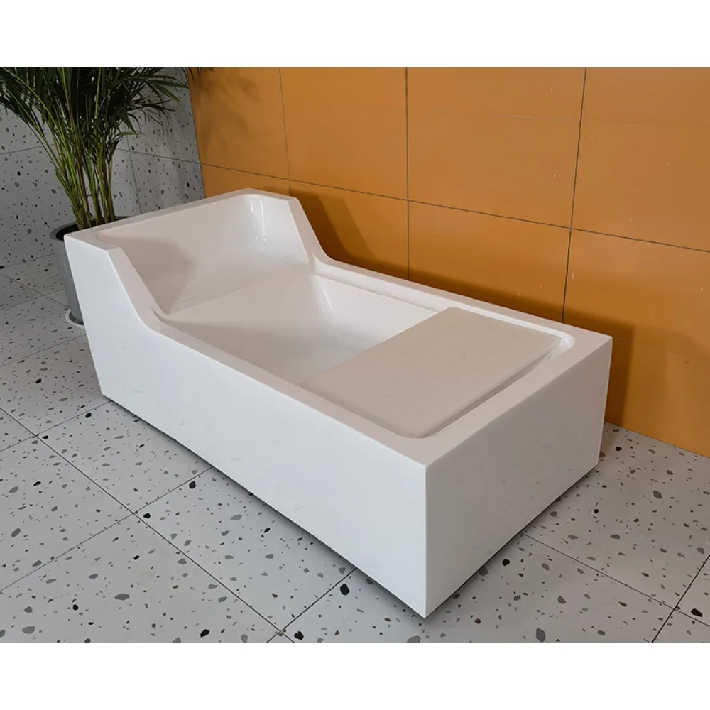 Independent flushing basin medical equipment trauma cleaning bed fiberglass flushing bed equipment bathtub