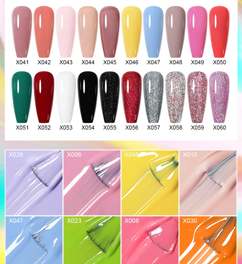 Arte Clavo 8ml HEMA TPO-freier Gel-Nagellack Volle Deckkraft Semi-Permanent Abziehbarer UV-LED-Farbgel-Lack Großhandel für Salons – Detail 5