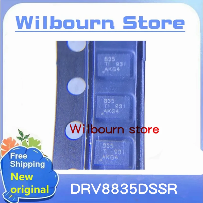 

10PCS~50PCS/LOT DRV8835DSSR DRV8835DSS DRV8835 835 WSON12 100% New Spot stock